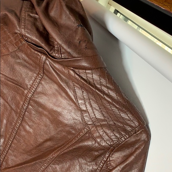 Garage faux leather jacket - Picture 8 of 9